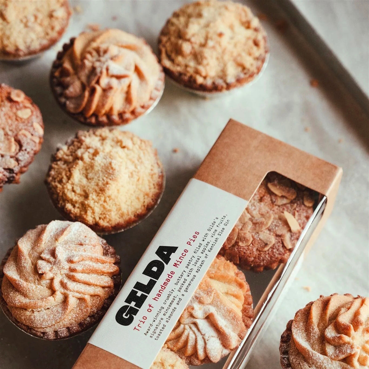 Trio of Gilda Special Mince Pies