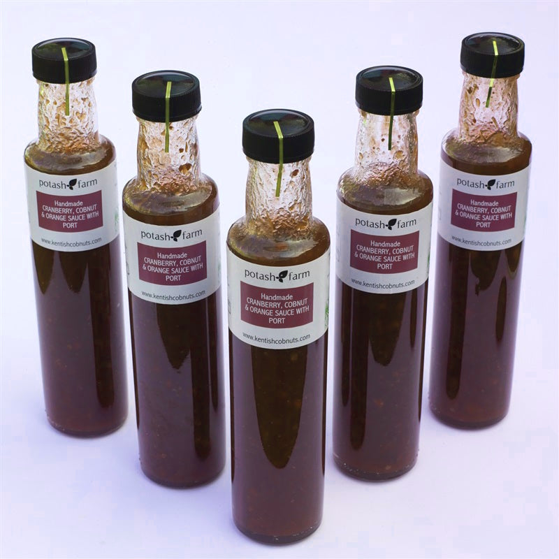 Cranberry Sauce With Kentish Cobnuts 250ml